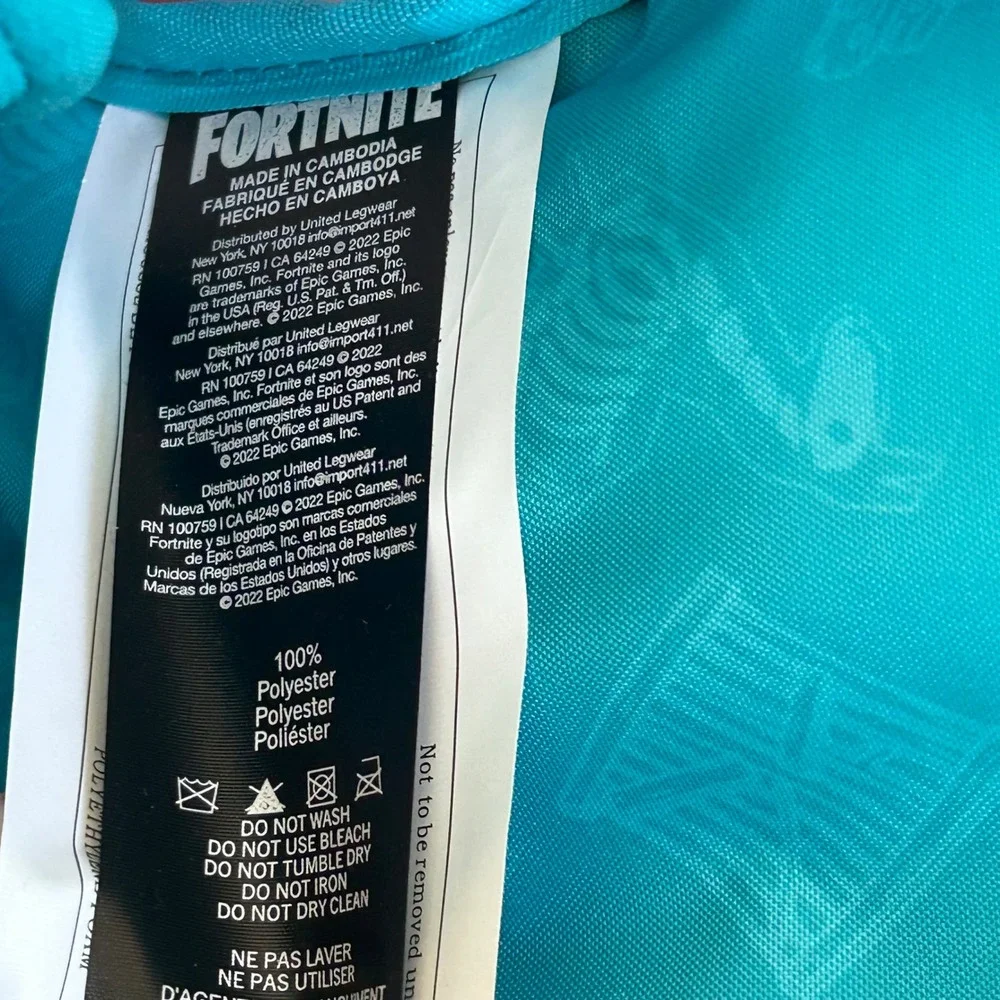 Fortnite Llama Backpack Pastel Print Kids School Bag Gamer Gaming